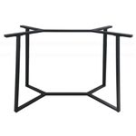 BISTRO ΨΗΛΗ 110X60X105εκ. ΒΑΣΗ ΜΕΤΑΛΛΙΚΗ ΜΕ ΡΕΓ/ΡΟΥΣ ΜΑΥΡΗ - ΒΑΣΕΙΣ ΤΡΑΠΕΖΙΩΝ στο Milonadakis.gr