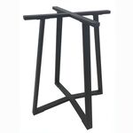 BISTRO 60X60X72εκ. ΒΑΣΗ ΜΕΤΑΛΛΙΚΗ ΜΕ ΡΕΓ/ΡΟΥΣ ΜΑΥΡΗ - ΒΑΣΕΙΣ ΤΡΑΠΕΖΙΩΝ στο Milonadakis.gr