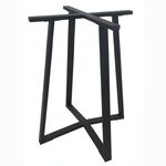 BISTRO ΜΕΣΑΙΟΥ ΥΨΟΥΣ 60X60X93εκ. ΒΑΣΗ ΜΕΤΑΛΛΙΚΗ ΜΕ ΡΕΓ/ΡΟΥΣ ΜΑΥΡΗ - ΒΑΣΕΙΣ ΤΡΑΠΕΖΙΩΝ στο Milonadakis.gr