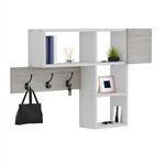 ΚΡΕΜΑΣΤΡΑ ΕΙΣΟΔΟΥ ΜΕ ΡΑΦΙΑ HARLAN HM8973.12 ΜΕΛΑΜΙΝΗ ΣΕ SONAMA-ΛΕΥΚΟ 99,5x15x61Υεκ. - ΕΠΙΠΛΑ ΕΙΣΟΔΟΥ στο Milonadakis.gr