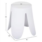 ΣΚΑΜΠΟ ΠΟΛΥΠΡΟΠΥΛΕΝΙΟΥ DENTY HM9619.01 ΛΕΥΚΟ-ΚΑΘΙΣΜΑ PU Φ30x45Υεκ - ΠΟΥΦ - ΣΚΑΜΠΟ - ΜΠΑΟΥΛΟ στο Milonadakis.gr