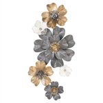 ΔΙΑΚΟΣΜΗΤΙΚΟ ΤΟΙΧΟΥ HM4214 ΜΕΤΑΛΛΟ ΣΕ ΛΕΥΚΟ-ΓΚΡΙ-ΧΡΥΣΟ 51x7,5x120εκ. - ΔΙΑΚΟΣΜΗΤΙΚΑ ΤΟΙΧΟΥ στο Milonadakis.gr