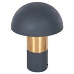 ΕΠΙΤΡΑΠΕΖΙΟ ΦΩΤΙΣΤΙΚΟ PUNE HM4253.05 ΜΕΤΑΛΛΟ ΣΕ ΜΠΛΕ ΑΝΘΡΑΚΙ-ΧΡΥΣΟ Φ31x41,5Υ εκ. - ΕΠΙΤΡΑΠΕΖΙΑ ΦΩΤΙΣΤΙΚΑ στο Milonadakis.gr