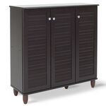 Παπουτσοθήκη-ντουλάπι SANTO pakoworld 16 ζεύγων χρώμα wenge 89,5x34,5x91,5εκ - ΝΤΟΥΛΑΠΙΑ - ΠΑΠΟΥΤΣΟΘΗΚΕΣ στο Milonadakis.gr