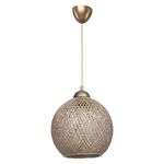 Φωτιστικό οροφής μονόφωτο Leshia pakoworld Ε27 καφέ Φ26x72εκ - ΦΩΤΙΣΤΙΚΑ ΟΡΟΦΗΣ στο Milonadakis.gr