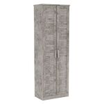 Παπουτσοθήκη-ντουλάπα SANTE pakoworld 21 ζευγών σε antique ανθρακί 60x37x183εκ - ΝΤΟΥΛΑΠΙΑ - ΠΑΠΟΥΤΣΟΘΗΚΕΣ στο Milonadakis.gr