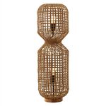 ΦΩΤΙΣΤΙΚΟ ΔΑΠΕΔΟΥ HM4359 ΜΕΤΑΛΛΟ-PAPER ROPE ΣΕ ΚΑΦΕ-2 ΛΑΜΠΕΣ Φ25x78,5Υεκ. - ΦΩΤΙΣΤΙΚΑ ΔΑΠΕΔΟΥ στο Milonadakis.gr