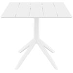 PARIS WHITE 80X80X74εκ. ΤΡΑΠΕΖΙ ΠΟΛ/ΝΙΟΥ - ΤΡΑΠΕΖΙΑ ΕΞ. ΧΩΡΟΥ στο Milonadakis.gr