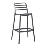 ΣΚΑΜΠΟ BAR ΠΟΛΥΠΡΟΠΥΛΕΝΙΟΥ SNOD HM6099.03 ΓΚΡΙ 37,2x50x101,5Υεκ. - ΣΚΑΜΠΩ στο Milonadakis.gr