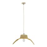 Φωτιστικό οροφής Jarua Inart E27 φυσικό Φ65x110εκ - ΦΩΤΙΣΤΙΚΑ ΟΡΟΦΗΣ στο Milonadakis.gr