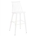 ΣΚΑΜΠΟ ΜΠΑΡ ΨΗΛΟ VANESSA HM8459.11 ΛΕΥΚΟ PP & ΛΕΥΚΑ ΜΕΤΑΛ.ΠΟΔΙΑ 47x48,5x107Υεκ. - ΣΚΑΜΠΟ ΜΠΑΡ στο Milonadakis.gr