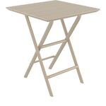 HELEN TAUPE 60Χ60X74εκ. ΤΡΑΠΕΖΙ ΠΤΥΣ/ΝΟ ΠΟΛ/ΝΙΟΥ - ΤΡΑΠΕΖΙΑ ΕΞ. ΧΩΡΟΥ στο Milonadakis.gr