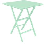 HELEN OPALINE GREEN 60Χ60X74εκ. ΤΡΑΠΕΖΙ ΠΤΥΣ/ΝΟ ΠΟΛ/ΝΙΟΥ - ΤΡΑΠΕΖΙΑ ΕΞ. ΧΩΡΟΥ στο Milonadakis.gr