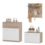 ΣΕΤ ΕΙΣΟΔΟΥ 3ΤΜΧ DIONNE HM21058 ΜΕΛΑΜΙΝΗ ΣΕ ΣΟΝΑΜΑ-ΛΕΥΚΟ - ΕΠΙΠΛΑ ΕΙΣΟΔΟΥ στο Milonadakis.gr