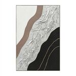 ΠΙΝΑΚΑΣ ΤΟΙΧΟΥ ABSTRACT HM4553.02 ΜΕ ΚΟΡΝΙΖΑ ΜΠΕΖ-ΚΑΜΒΑΣ-ΧΕΙΡΟΠΟΙΗΤΟΣ 82x4.5x122Υεκ - ΠΙΝΑΚΕΣ στο Milonadakis.gr