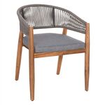 ΠΟΛΥΘΡΟΝΑ NAVAN HM6135.01 ΞΥΛΟ ΑΚΑΚΙΑΣ ΦΥΣΙΚΟ-ΣΧΟΙΝΙ NYLON ΓΚΡΙ 59x58x76Υεκ. - ΚΑΡΕΚΛΕΣ - ΠΟΛΥΘΡΟΝΕΣ στο Milonadakis.gr