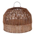 Φωτιστικό οροφής Erdon Inart  μπανάνα ξύλο-rattan pe σε φυσική απόχρωση Φ60x45εκ - ΦΩΤΙΣΤΙΚΑ ΟΡΟΦΗΣ στο Milonadakis.gr