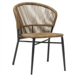 ΚΑΡΕΚΛΑ ΑΛΟΥΜΙΝΙΟΥ LYNN HM6267.01 ΑΝΘΡΑΚΙ ΣΚΕΛΕΤΟΣ-P.E.RATTAN ΦΥΣΙΚΟ 61x55x77Υεκ - ΚΑΡΕΚΛΕΣ - ΠΟΛΥΘΡΟΝΕΣ στο Milonadakis.gr