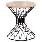 ΒΟΗΘΗΤΙΚΟ ΤΡΑΠΕΖΙ ΣΑΛΟΝΙΟΥ KEON HM18038.03 MDF TOP ΣΕ ΣΟΝΑΜΑ-ΜΕΤΑΛΛΟ Φ45x50Υεκ. - ΒΟΗΘΗΤΙΚΑ ΤΡΑΠΕΖΑΚΙΑ στο Milonadakis.gr