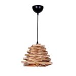 Φωτιστικό οροφής μονόφωτο Ava pakoworld E27 φυσικό-μαύρο 20x20x65εκ - ΦΩΤΙΣΤΙΚΑ ΟΡΟΦΗΣ στο Milonadakis.gr