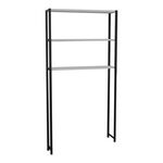 Έπιπλο πλυντηρίου Bothy pakoworld λευκό-μαύρο μελαμίνης 70x21x150εκ - ΟΡΓΑΝΩΣΗ ΣΠΙΤΙΟΥ στο Milonadakis.gr