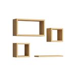 Ραφιέρα Babine pakoworld μελαμίνη σε oak απόχρωση 84x15x44εκ - ΟΡΓΑΝΩΣΗ ΣΠΙΤΙΟΥ στο Milonadakis.gr