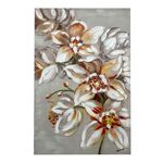 Πίνακας σε καμβά Flourish I Inart 80x3x120εκ - ΠΙΝΑΚΕΣ στο Milonadakis.gr