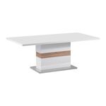 Τραπέζι Zoekrin Inart λευκό mdf 200x100x76εκ - ΤΡΑΠΕΖΙΑ ΚΟΥΖΙΝΑΣ στο Milonadakis.gr