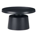 Βοηθητικό τραπέζι Ginoze Inart μαύρο μέταλλο Φ70x40εκ - ΒΟΗΘΗΤΙΚΑ ΤΡΑΠΕΖΑΚΙΑ στο Milonadakis.gr