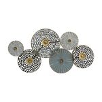 Διακοσμητικό τοίχου Zoulou Inart μέταλλο πολύχρωμο 99.7x2.5x50.8εκ - ΔΙΑΚΟΣΜΗΤΙΚΑ ΤΟΙΧΟΥ στο Milonadakis.gr