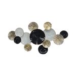 Διακοσμητικό τοίχου Faim Inart μέταλλο σε χρυσή, μαύρη και λευκή απόχρωση 111.1x5.7x58.4εκ - ΔΙΑΚΟΣΜΗΤΙΚΑ ΤΟΙΧΟΥ στο Milonadakis.gr