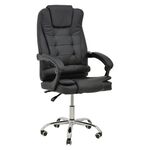 Καρέκλα γραφείου διευθυντή Toronsi pakoworld μαύρο pu 60x68x128εκ - ΚΑΡΕΚΛΕΣ ΓΡΑΦΕΙΟΥ στο Milonadakis.gr