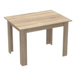 Τραπέζι Manka pakoworld μελαμίνη σε sonoma απόχρωση 110x80x77εκ - ΤΡΑΠΕΖΙΑ ΚΟΥΖΙΝΑΣ στο Milonadakis.gr