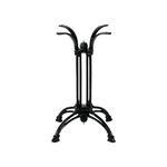 Βάση τραπεζιού Astu pakoworld μεταλλική σε μαύρη απόχρωση 42x42x72εκ - ΒΑΣΕΙΣ ΤΡΑΠΕΖΙΩΝ στο Milonadakis.gr