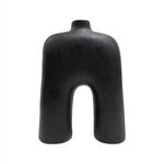 ΕΠΙΤΡΑΠΕΖΙΟ ΚΕΡΑΜΙΚΟ ΔΙΑΚΟΣΜΗΤΙΚΟ ΣΕΙΡΑ GLAΖΕ HM4599.02 ΜΑΥΡΟ ΜΑΤ 21x6,7x29,2Υεκ - ΑΝΤΙΚΕΙΜΕΝΑ στο Milonadakis.gr