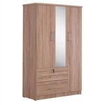ΝΤΟΥΛΑΠΑ ΜΕ ΚΑΘΡΕΦΤΗ & ΣΥΡΤΑΡΙΑ CEASAR HM2485.11 SONAMA OAK ΜΕΛΑΜΙΝΗ 119x48x183Υεκ - ΝΤΟΥΛΑΠΕΣ στο Milonadakis.gr