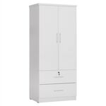 ΝΤΟΥΛΑΠΑ ΜΕ ΣΥΡΤΑΡΙΑ REINA HM2484.01 ΛΕΥΚΗ ΜΕΛΑΜΙΝΗ 80x48x183Υεκ. - ΝΤΟΥΛΑΠΕΣ στο Milonadakis.gr