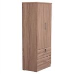 ΝΤΟΥΛΑΠΑ ΜΕ ΣΥΡΤΑΡΙΑ REINA HM2484.11 SONAMA OAK ΜΕΛΑΜΙΝΗ 80x48x183Υεκ. - ΝΤΟΥΛΑΠΕΣ στο Milonadakis.gr