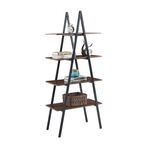 ΡΑΦΙΕΡΑ STAM HM18073.04 ΜΑΥΡΟΣ ΜΕΤΑΛΛΙΚΟΣ ΣΚΕΛΕΤΟΣ-ΜΕΛΑΜΙΝΗ ΚΑΡΥΔΙ 71x38x164Υεκ. - ΒΙΤΡΙΝΕΣ στο Milonadakis.gr