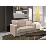 ROVER LIGHT BROWN ΥΦΑΣΜΑ 2ΘΕΣΙΟΣ ΚΑΝΑΠΕΣ/ΚΡΕΒΑΤΙ ΜΕ ΑΠΟΘ.ΧΩΡΟ 150Χ80Χ75εκ. - ΚΑΝΑΠΕΔΕΣ-ΣΑΛΟΝΙΑ στο Milonadakis.gr