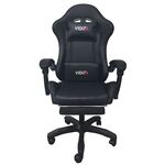 A6060 ΜΑΥΡΟ ΠΟΛΥΘΡΟΝΑ GAMING/ΜΕ ΥΠΟΠΟΔΙΟ 64X62X113-121εκ. - ΚΑΡΕΚΛΕΣ ΓΡΑΦΕΙΟΥ στο Milonadakis.gr