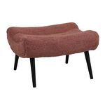 Σκαμπό - υποπόδιο Silla pakoworld μπουκλέ ύφασμα σε σάπιο- μήλο απόχρωση 68x58x40εκ - ΠΟΥΦ - ΣΚΑΜΠΟ - ΜΠΑΟΥΛΟ στο Milonadakis.gr