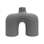 ΕΠΙΤΡΑΠΕΖΙΟ ΚΕΡΑΜΙΚΟ ΔΙΑΚΟΣΜΗΤΙΚΟ GLAΖΕ HM4600.03 ΓΚΡΙ ΜΑΤ 27x9x23Υεκ - ΑΝΤΙΚΕΙΜΕΝΑ στο Milonadakis.gr