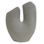 ΕΠΙΤΡΑΠΕΖΙΟ ΚΕΡΑΜΙΚΟ ΔΙΑΚΟΣΜΗΤΙΚΟ GLAΖΕ HM4619.03 ΓΚΡΙ ΜΑΤ 20,5x8x26Υεκ - ΑΝΤΙΚΕΙΜΕΝΑ στο Milonadakis.gr