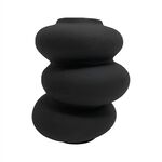 ΕΠΙΤΡΑΠΕΖΙΟ ΚΕΡΑΜΙΚΟ ΔΙΑΚΟΣΜΗΤΙΚΟ GLAΖΕ HM4628.02 ΜΑΥΡΟ ΜΑΤ Φ16x19,5Υεκ - ΑΝΤΙΚΕΙΜΕΝΑ στο Milonadakis.gr