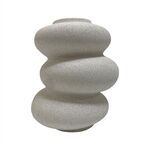 ΕΠΙΤΡΑΠΕΖΙΟ ΚΕΡΑΜΙΚΟ ΔΙΑΚΟΣΜΗΤΙΚΟ GLAΖΕ HM4628.01 ΥΠΟΛΕΥΚΟ ΚΡΥΣΤΑΛΛΙΚΟ Φ16x19,5Υεκ - ΑΝΤΙΚΕΙΜΕΝΑ στο Milonadakis.gr