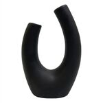 ΕΠΙΤΡΑΠΕΖΙΟ ΚΕΡΑΜΙΚΟ ΔΙΑΚΟΣΜΗΤΙΚΟ GLAΖΕ HM4643.02 ΜΑΥΡΟ ΜΑΤ 14,5x7x21Υεκ - ΑΝΤΙΚΕΙΜΕΝΑ στο Milonadakis.gr