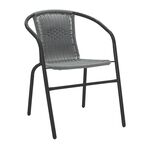 Πολυθρόνα Obbi pakoworld μαύρο μέταλλο-pe γκρι 54x56x73εκ - ΚΑΡΕΚΛΕΣ - ΠΟΛΥΘΡΟΝΕΣ στο Milonadakis.gr