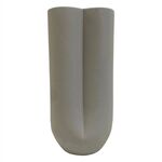 ΕΠΙΤΡΑΠΕΖΙΟ ΚΕΡΑΜΙΚΟ ΔΙΑΚΟΣΜΗΤΙΚΟ GLAΖΕ HM4612.03 ΓΚΡΙ ΜΑΤ Φ14x29Υεκ - ΑΝΤΙΚΕΙΜΕΝΑ στο Milonadakis.gr