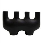 ΕΠΙΤΡΑΠΕΖΙΟ ΚΕΡΑΜΙΚΟ ΔΙΑΚΟΣΜΗΤΙΚΟ MANI HM4641.02 ΜΑΥΡΟ ΜΑΤ 21x6x13Υεκ - ΑΝΤΙΚΕΙΜΕΝΑ στο Milonadakis.gr